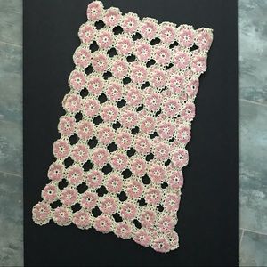 Vintage Crocheted Table Runner